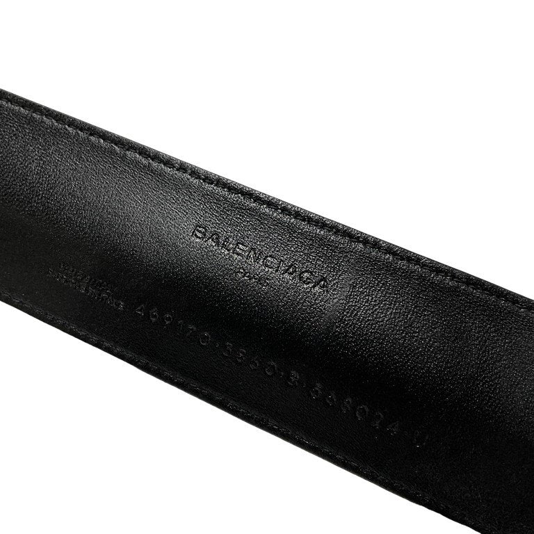BALENCIAGA Cycle Textured leather Bracelet ロゴプリントレザー巻きブレスレット バングル サイクル グリーン アクセサリー 服飾雑貨 バレンシアガ メンズ レディース ユニセックス