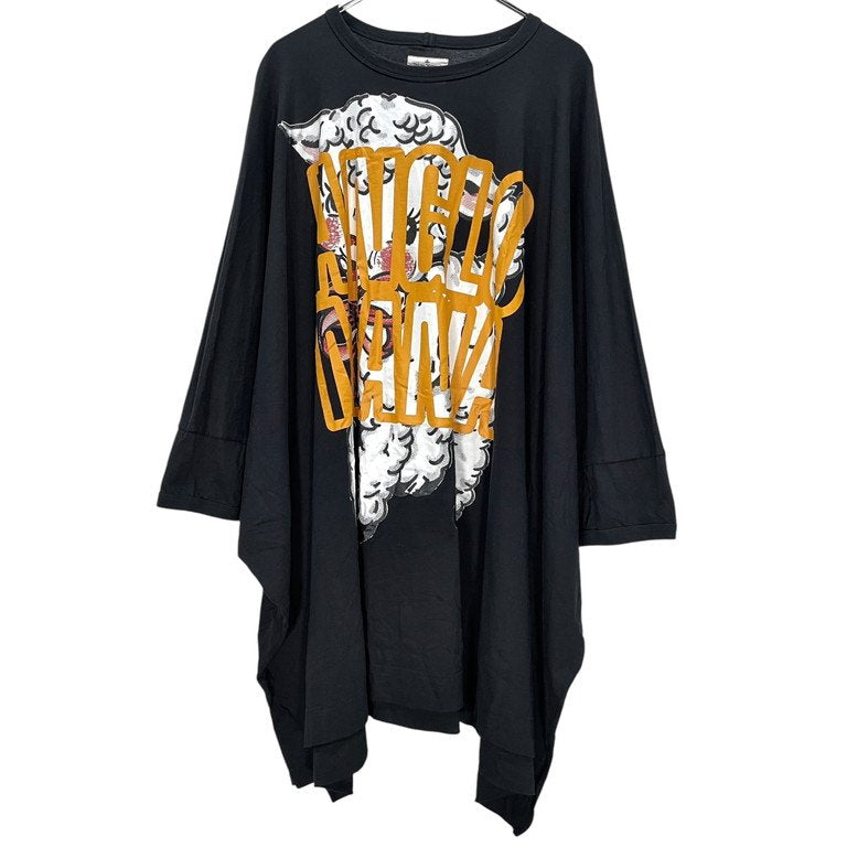 Vivienne Westwood ANGLOMANIA 20SS ヤギプリントスーパーワイドフィットオーバーサイズTシャツ カットソー Tee T-shirt 山羊 トップス ヴィヴィアンウエストウッド アングロマニア メンズ レディース ユニセックス