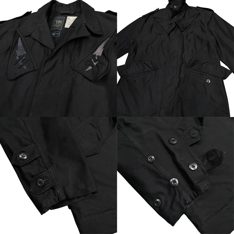 MAHARISHI MILITARY ARCHIVE PROGRAM リメイク刺繍ミリタリーフィールドコート ジャケット ブルゾン オランダ軍 アーミー