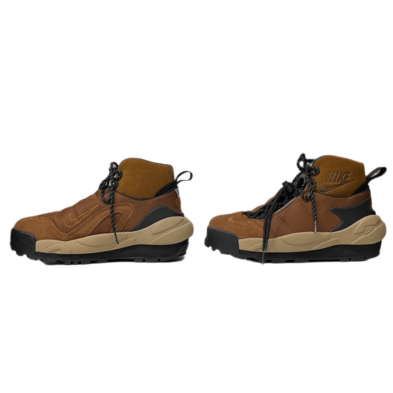 sacai × NIKE Magmascape Pecan マグマスケープ ピーカン ボリュームソールレースアップハイカットスニーカー シューズ ブーツ 27cm FN0563-200 靴 クツ サカイ ナイキ メンズ