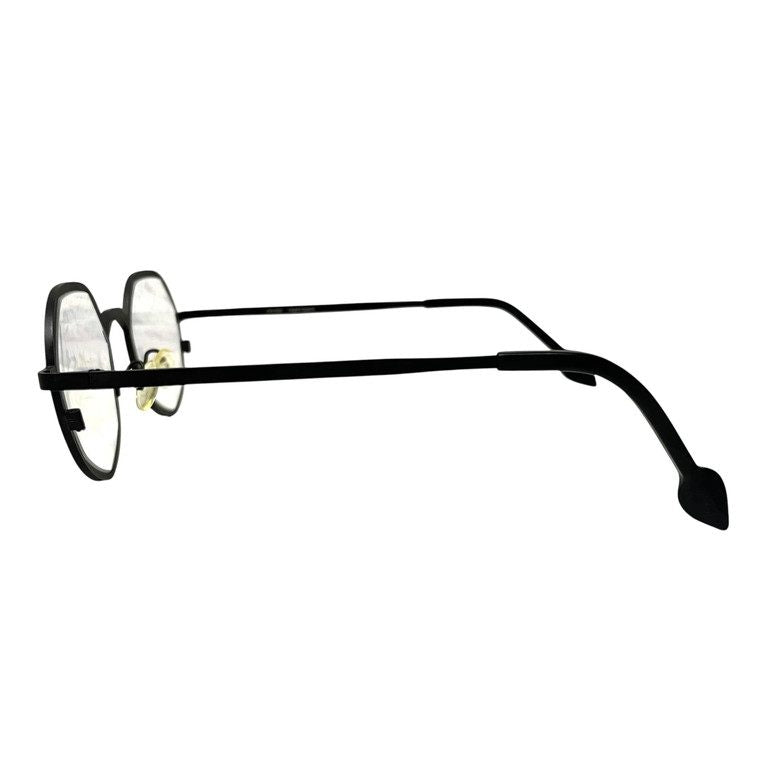 Komorebi Eyewear NICOLAI col. night black PVDコーティングチタンフレーム多角形メガネ 眼鏡 コモレビ アイウェア メンズ レディース ユニセックス