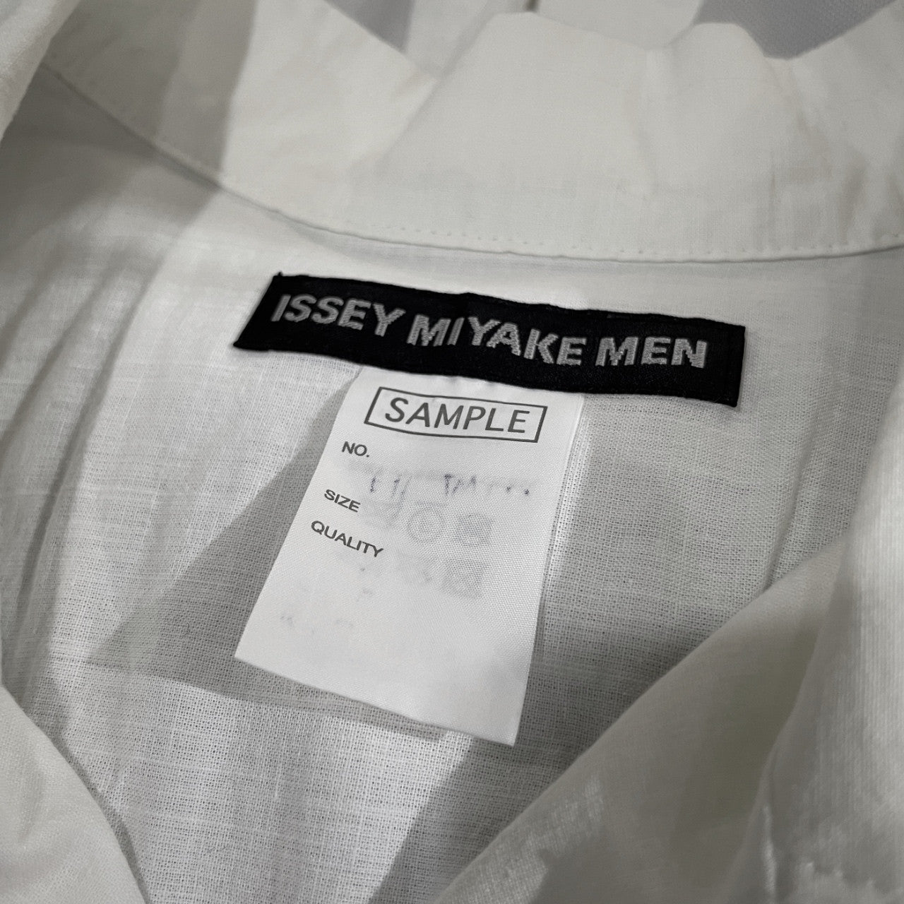 ISSEY MIYAKE MEN コットンガーゼ切替プルオーバーシャツ ブラウス トップス 半袖 イッセイミヤケ メン メンズ