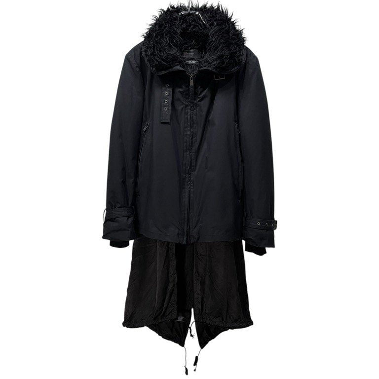 nude : masahiko maruyama コットンナイロンファーライニングモッズコート LOVELESS GUILD PRIME 別注 ジャケット ブルゾン アウター ヌード マサヒコマルヤマ メンズ