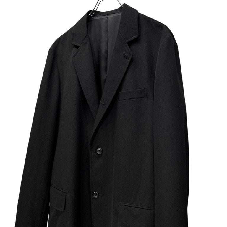 Y’s for men ウールギャバジンスタンドカラー4Bテーラードジャケット ブレザー ブルゾン コート アウター ノッチドラペル Archive Yohji Yamamoto Pour Homme ヨウジヤマモトプールオム ワイズフォーメン メンズ