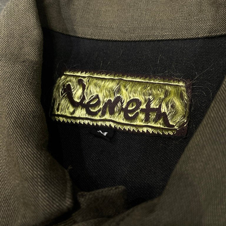 Christopher Nemeth コットンツイルバックポケットステンカラーロングコート Archive 90s 00s クリストファーネメス メンズ レディース ユニセックス