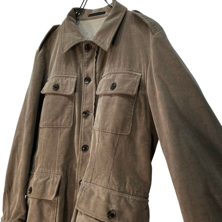 Y's for men コーデュロイ4ポケットミリタリージャケット ブルゾン コート アウター Archive ヨウジヤマモトプールオム ワイズフォーメン メンズ