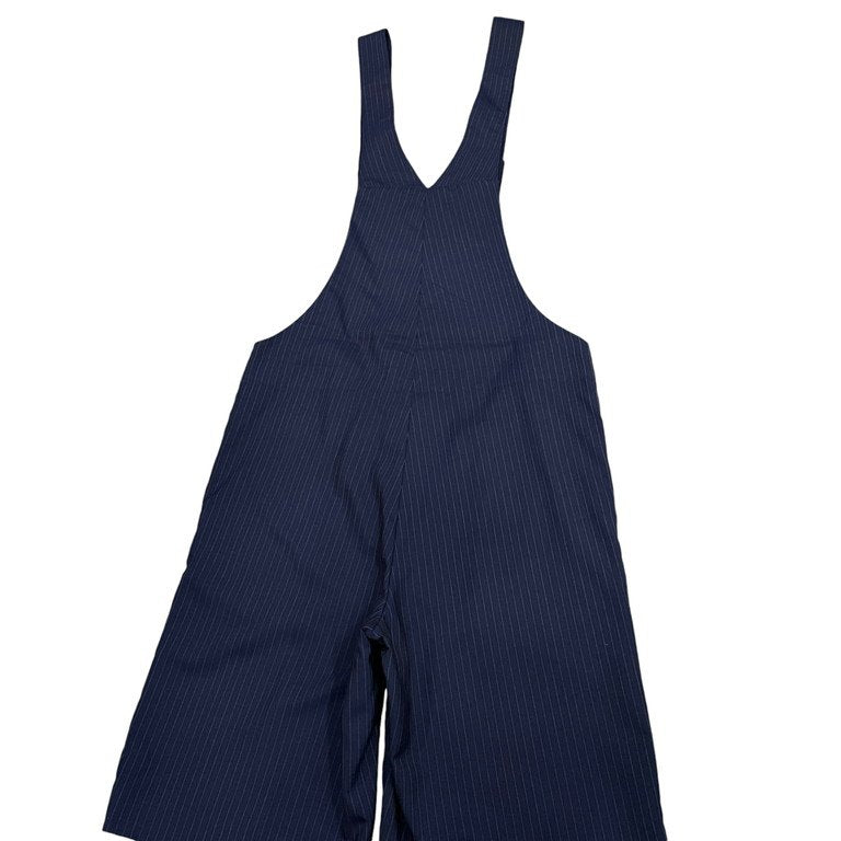 COMME des GARCONS HOMME PLUS 22SS ウールモヘヤストライプサロペット オーバーオール オールインワン パンツ Archive 花の存在 The Existence of Flowers LOOK22 PI-P021 コムデギャルソンオムプリュス メンズ