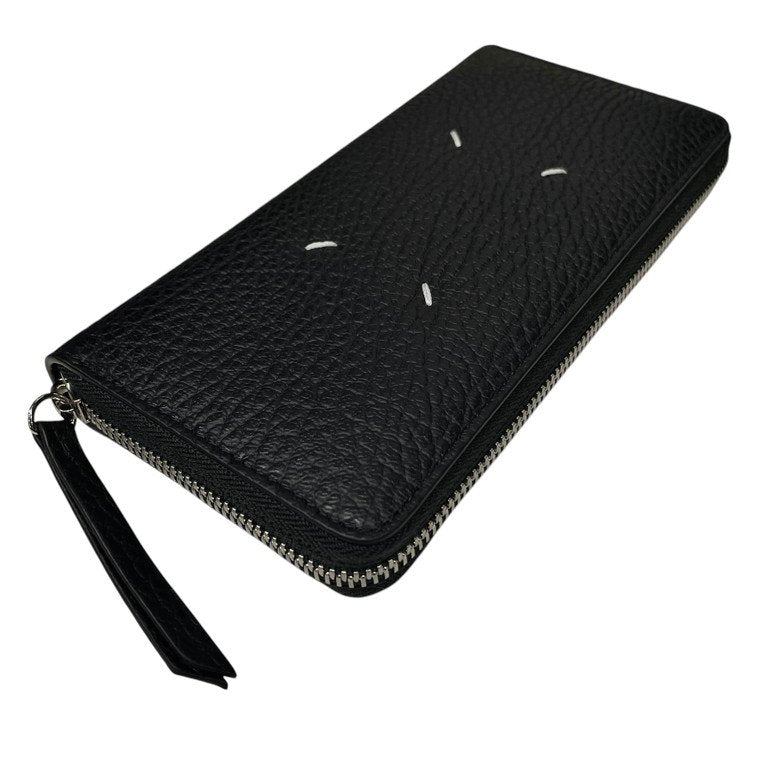 Maison Margiela 4ステッチ グレインレザー ジップアラウンド ラウンドファスナー ロングウォレット 長財布 S56UI0110 P4455 定価111,100円 未使用 メゾンマルジェラ メンズ レディース ユニセックス