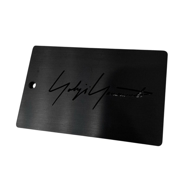 Yohji Yamamoto ロゴパスケースネックレス ホルダー カードケース 定期入れ アクセサリー ストラップ ヨウジヤマモト メンズ レディース ユニセックス