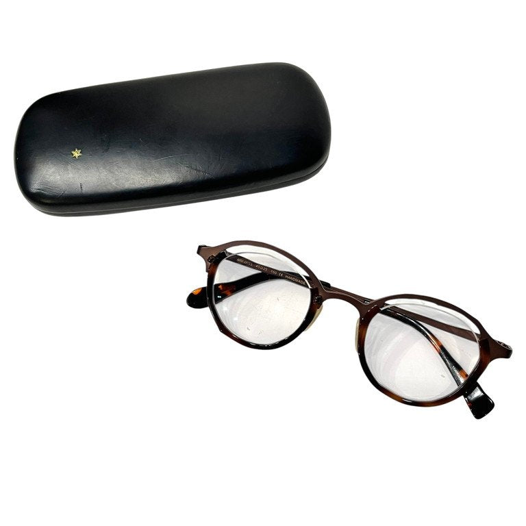 MASAHIROMARUYAMA 2020 Collection monocle MM-0055 Havana Brown チタンフレームパントシェイプメガネ ボストン アイウェア 眼鏡 定価77,000円 マサヒロマルヤマ メンズ レディース ユニセックス