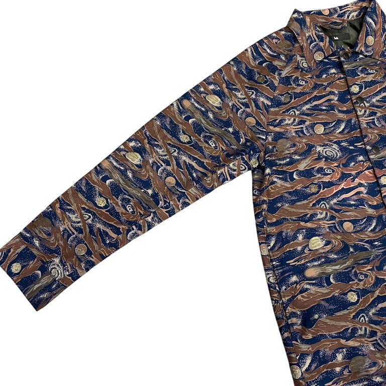 ink SPACE CAMO COACH JACKET スペースカモフラージュコーチジャケット 総柄 宇宙 迷彩 ブルゾン アウター インク メンズ レディース ユニセックス