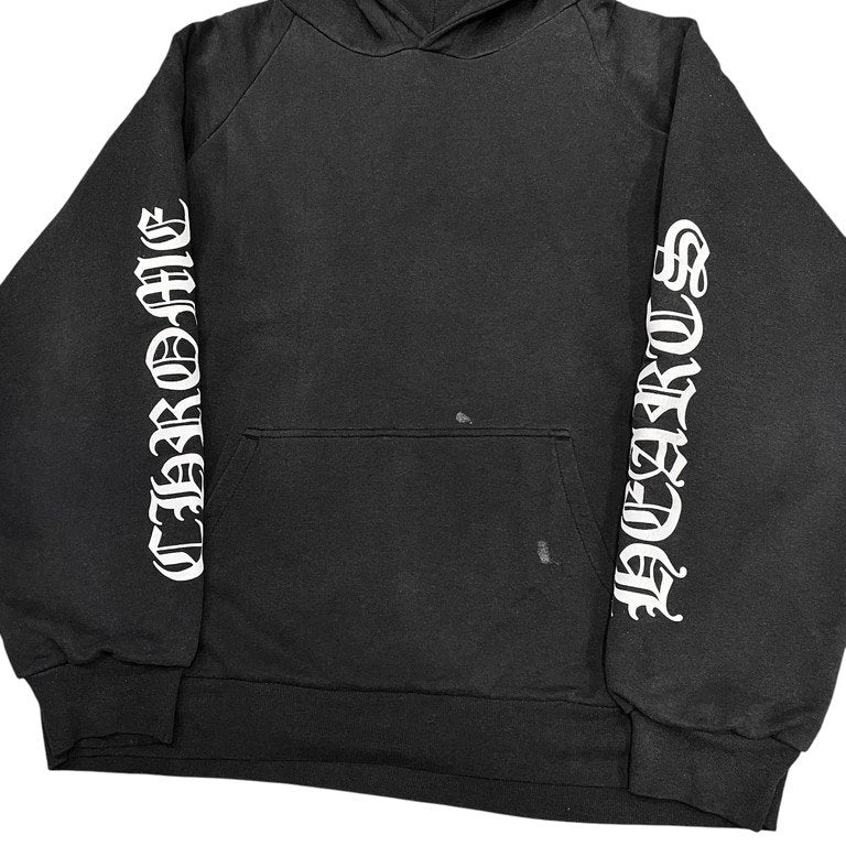 CHROME HEARTS Horseshoe Pullover FUCK YOU Hoodie ホースシュープリントサーマルプルオーバーパーカー フーディ Archive 90s トップス ロゴ クロムハーツ メンズ