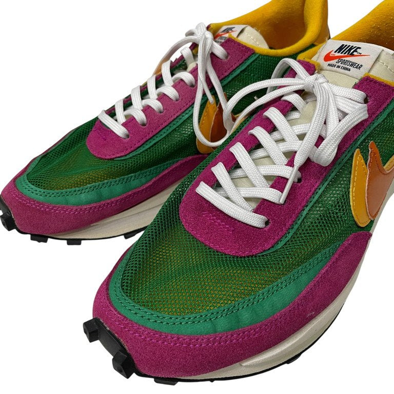 NIKE × sacai LD WAFFLE PINE GREEN / CLAY ORENGE-DEL SOL BV0073-301 ドッキングメッシュローカットスニーカー シューズ 靴 クツ 27cm ナイキ サカイ メンズ