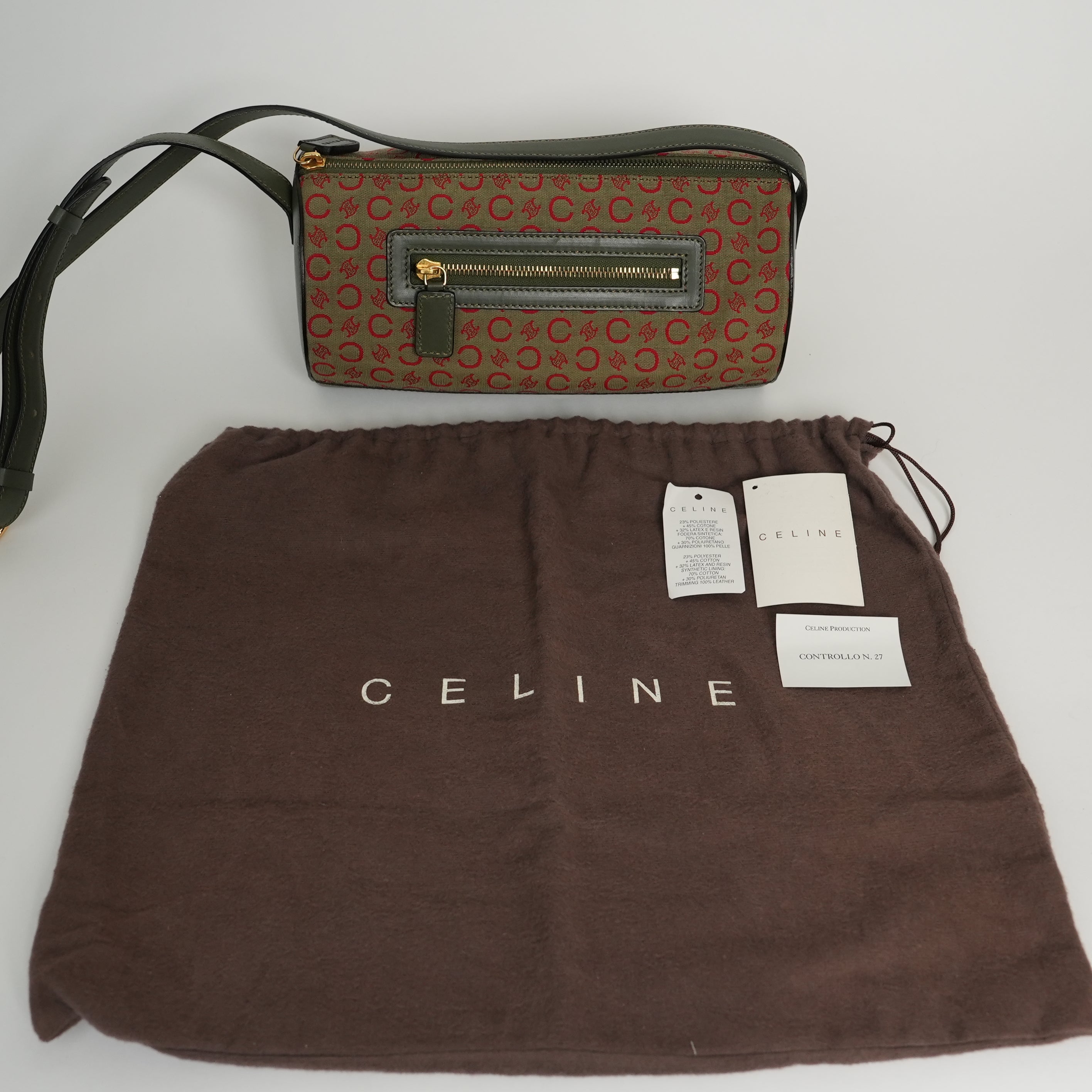CELINE Cサルキー ショルダーバッグ