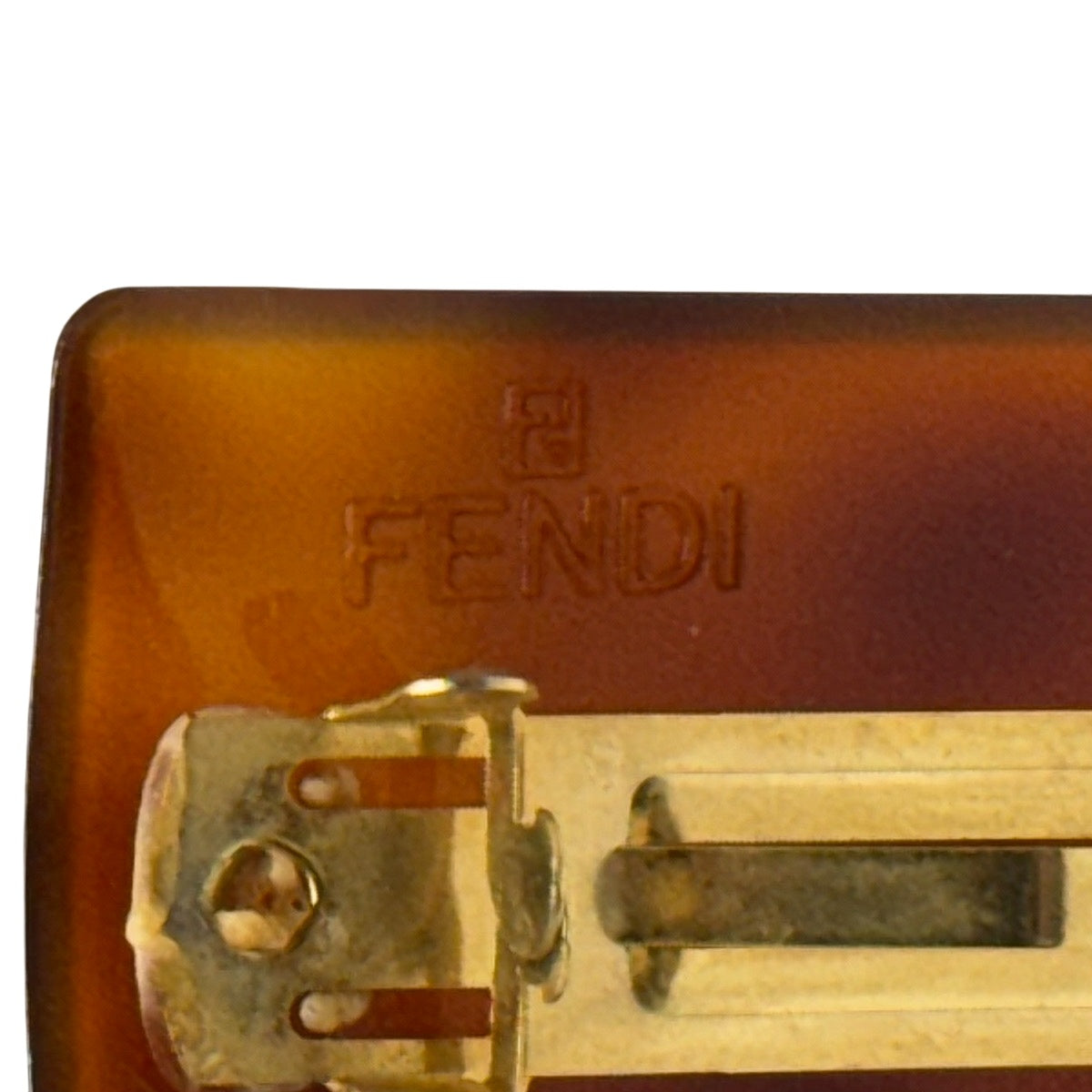FENDI FENDI バレッタ 鼈甲