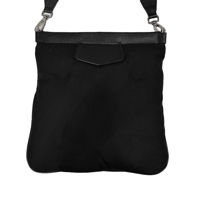 Maison Margiela 11 2023 GLAM SLAM SPORT FLAT POCKET ナイロンカーフレザーグラムスラムショルダーバッグ 鞄 カバン スポーツフラットポケット SB2WG0008 P1511 T8013 定価205,700円