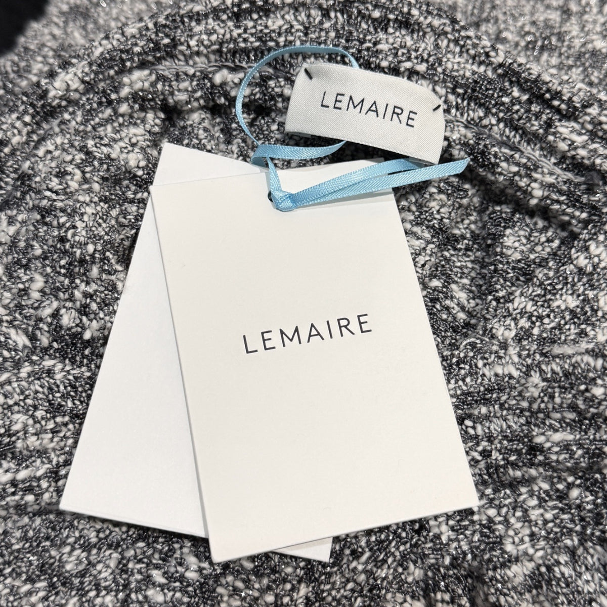 LEMAIRE 19SS メランジラメキャミソールニット トップス ノースリーブ 未使用 ルメール レディース