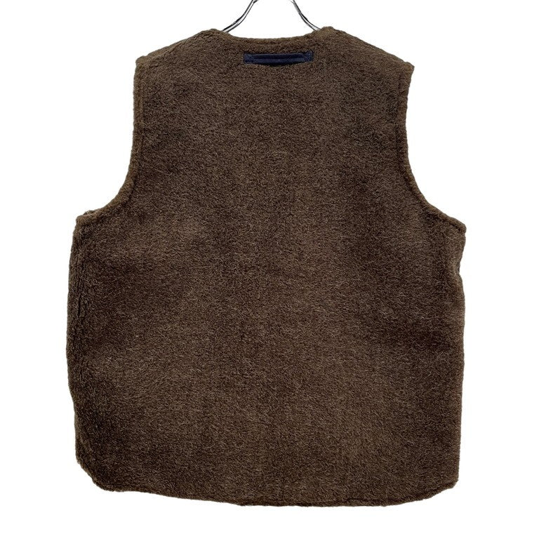 Nigel Cabourn 23AW N-1アルパカウールボアリバーシブルデッキベスト アウター デッキジャケット ミリタリー ナイジェルケーボン メンズ 80470070001