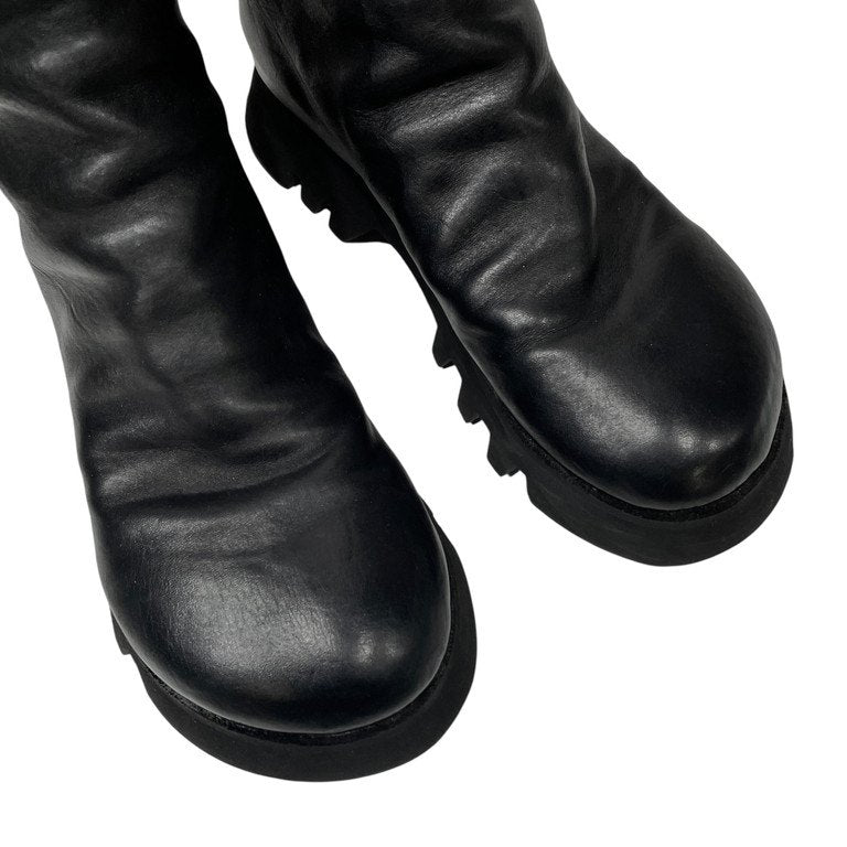 GUIDI ZO08V HORSE FULL GRAIN BLAKE ANKLE BACK ZIP BOOTS ホースレザーVi-Liteソールバックジップブーツ シューズ 靴 クツ 馬革 定価218,900円 グイディ メンズ