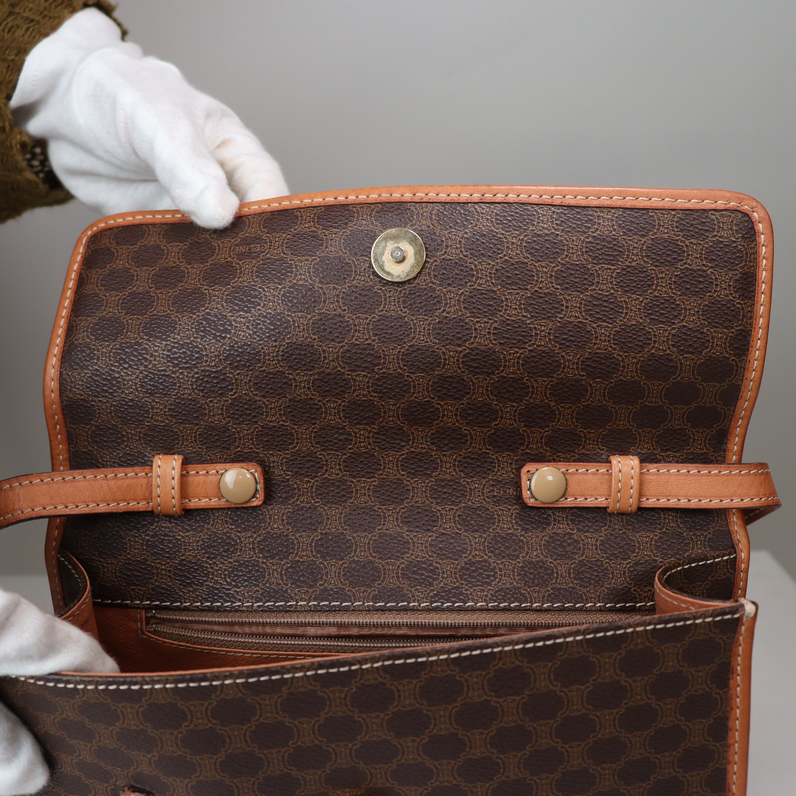 CELINE ショルダーバッグ マカダム