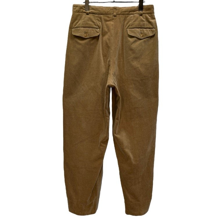 Y's for men コットンベロアダブルウォッチポケット2タックワイドテーパードパンツ トラウザーズ スラックス ボトムス Archive 90s Yohji Yamamoto Pour Homme ワイズフォーメン ヨウジヤマモトプールオム メンズ