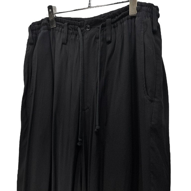 S'YTE Yohji Yamamoto レーヨンギャバジンサルエルバルーンパンツ ボトムス ドローストリング イージー サイト ヨウジヤマモト メンズ レディース ユニセックス