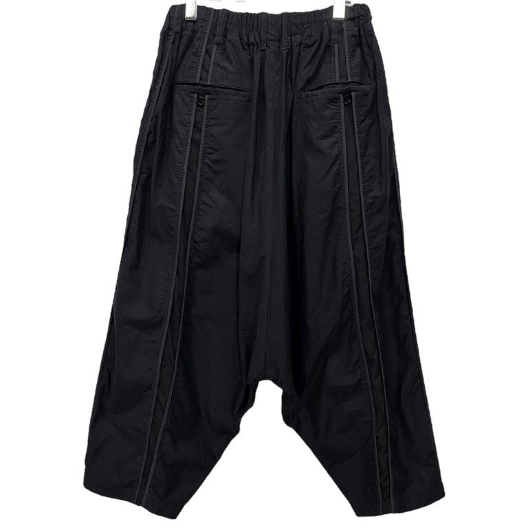 Yohji Yamamoto Pour Homme 16SS コットンギャバジンパイピングストライプセットアップスーツ LOOK1 縦線 切替 Archive テーラードジャケット サルエルパンツ ヨウジヤマモトプールオム メンズ