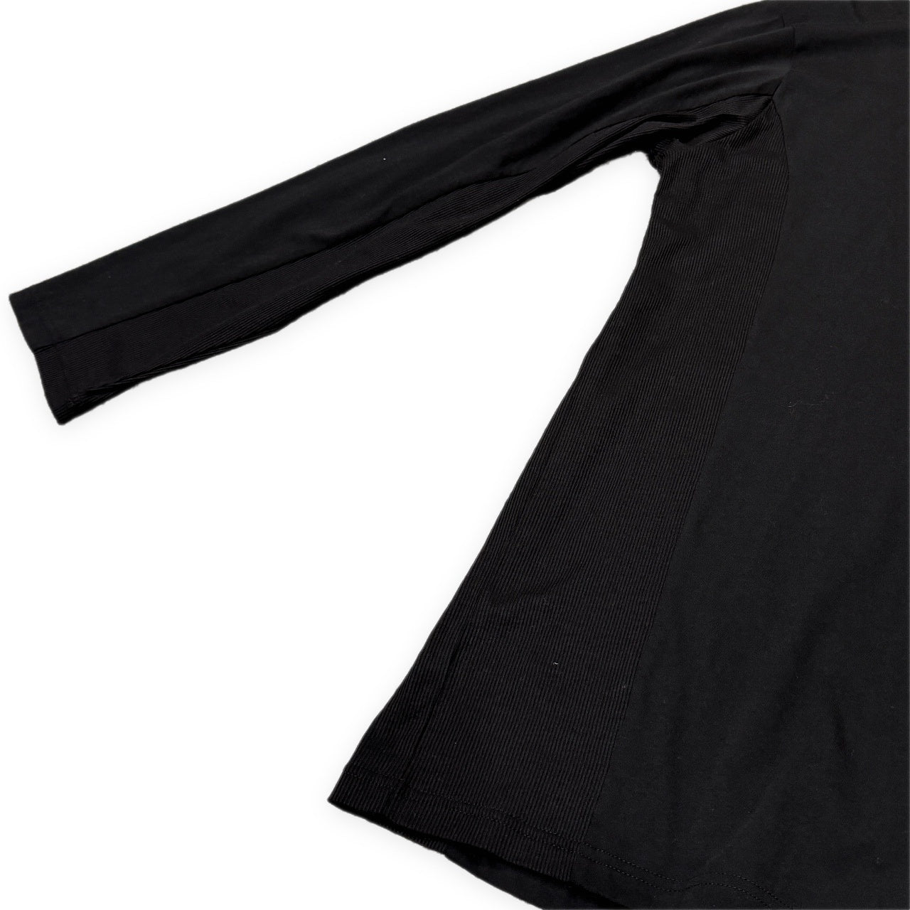 Y's for men 25AW 天竺脇下リブ切り替えプルオーバーフーディ パーカー トップス カットソー Tシャツ Yohji Yamamoto Pour Homme ヨウジヤマモトプールオム ワイズフォーメン メンズ