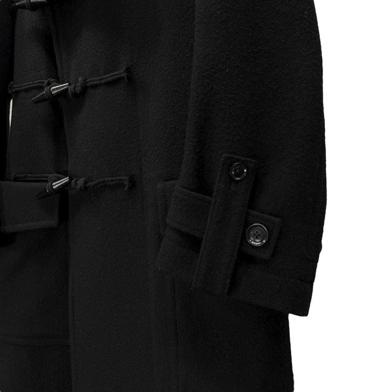 Ground Y 19AW ウールモッサトグルボタンロングコート ダッフル アウター Yohji Yamamoto グラウンドワイ ヨウジヤマモト メンズ レディース ユニセックス