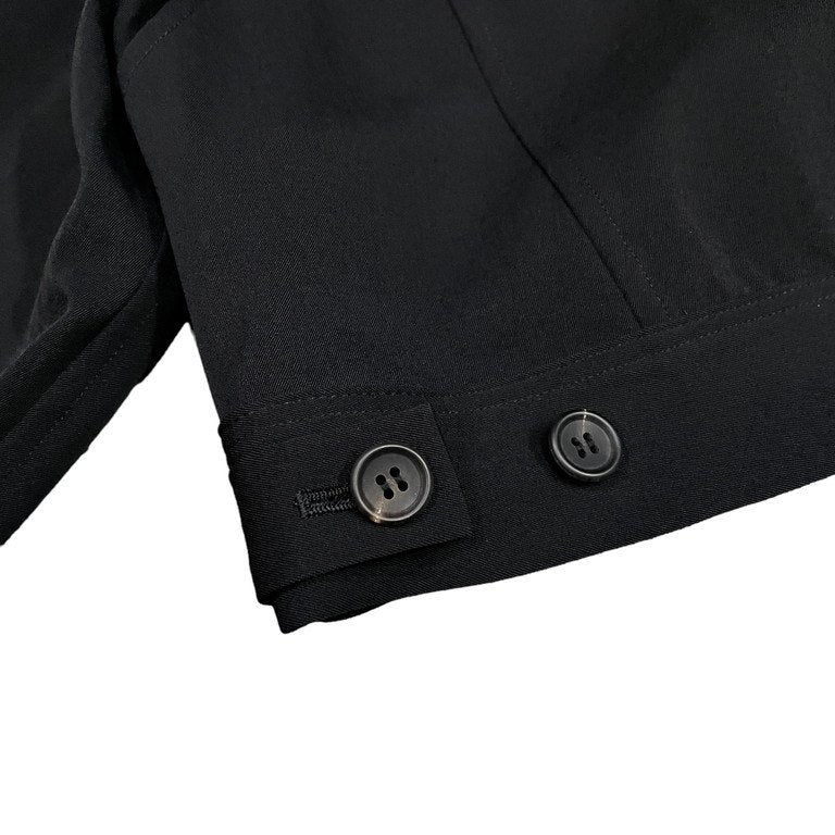 Y's ウールギャバジンダブルポケットショートトラッカージャケット ブルゾン コート Archive 90s 00s Yohji Yamamoto