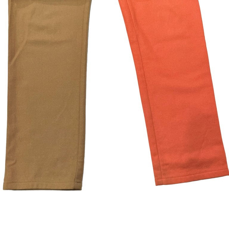 W< ウールフランネルパッチワークデザインパンツ 90s 希少 Archive 切り替え Walter Van Beirendonck