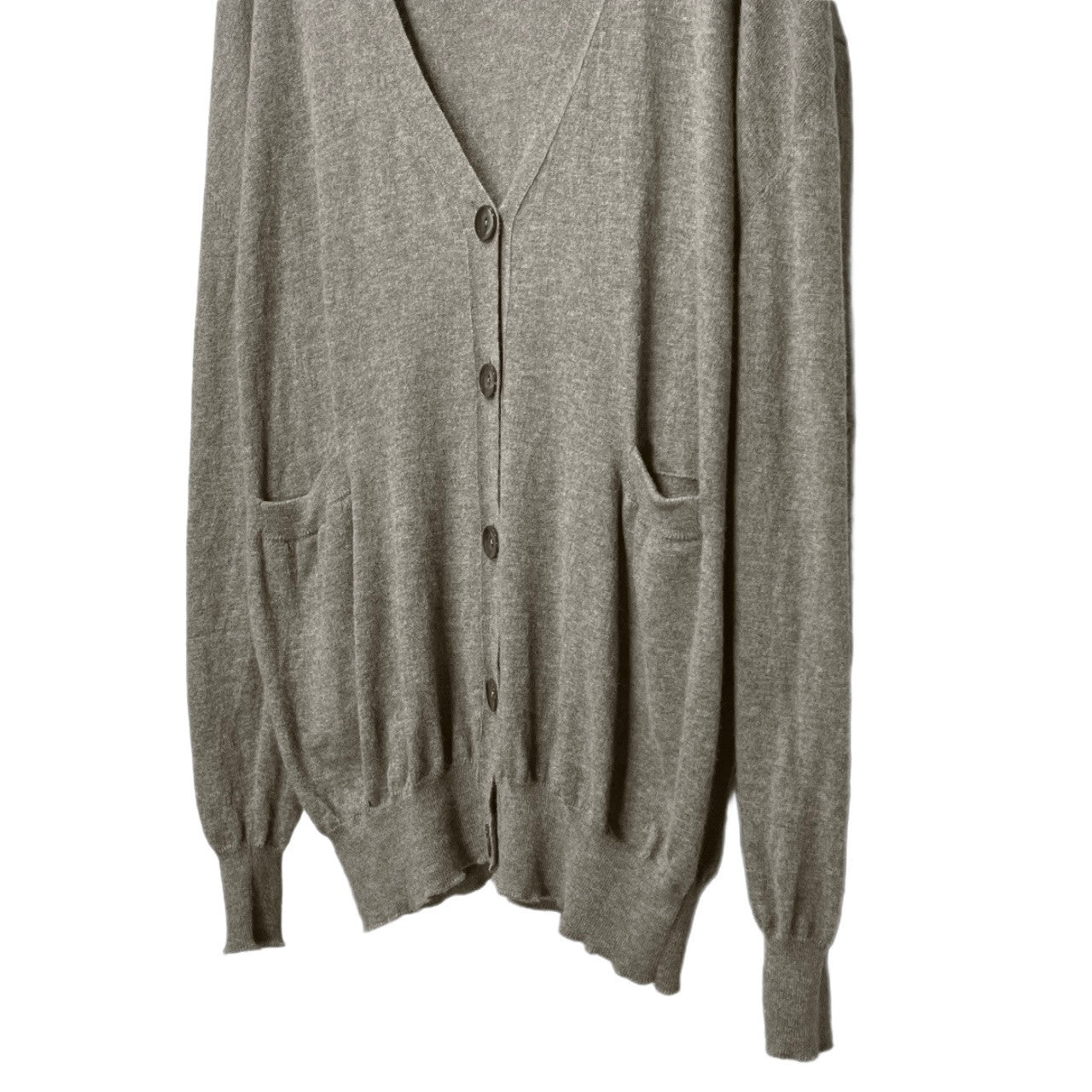 Maison Martin Margiela 09AW オーバーサイズシェルボタンウールニットカーディガン セーター トップス ここのえ Archive メゾンマルタンマルジェラ レディース