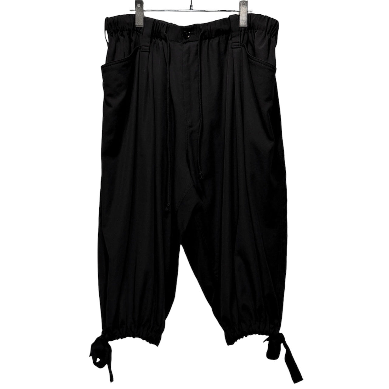 Yohji Yamamoto Pour Homme 13SS ウールギャバジン立体ポケットバルーンパンツ ボトムス Archive HX-P47-100 ヨウジヤマモトプールオム メンズ