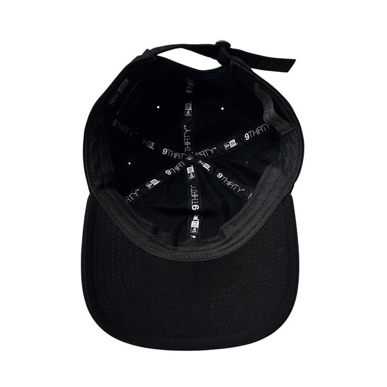 Yohji Yamamoto Pour Homme x NEW ERA COTTON BLACK 9THIRTY NO FUTURE LOGO - Black ロゴ刺繍キャップ 帽子 ヨウジヤマモトプールオム ニューエラ メンズ レディース ユニセックス