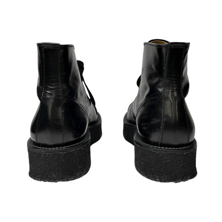 REGULATION Yohji Yamamoto MEN レザー10ホールデミブーツ シューズ 靴 クツ Pour Homme Y's for men ヨウジヤマモトプールオム ワイズフォーメン レギュレーション メンズ