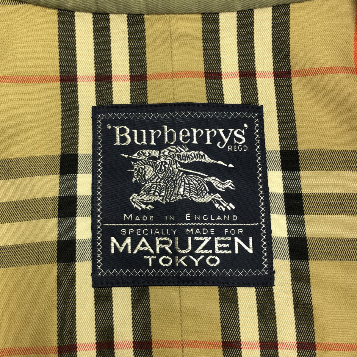 BURBERRYS BURBERRYS 一枚袖トレンチコート