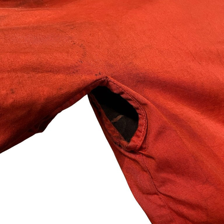 STONE ISLAND 88SS RASO GOMMATO コーティングコットンハイネックフーデッドジャケット Archive 80s 90s 本人期 初期 希少 Green Edge グリーンエッジ ブルゾン コート パーカー アウター Massimo Osti マッシモオスティ ストーンアイランド