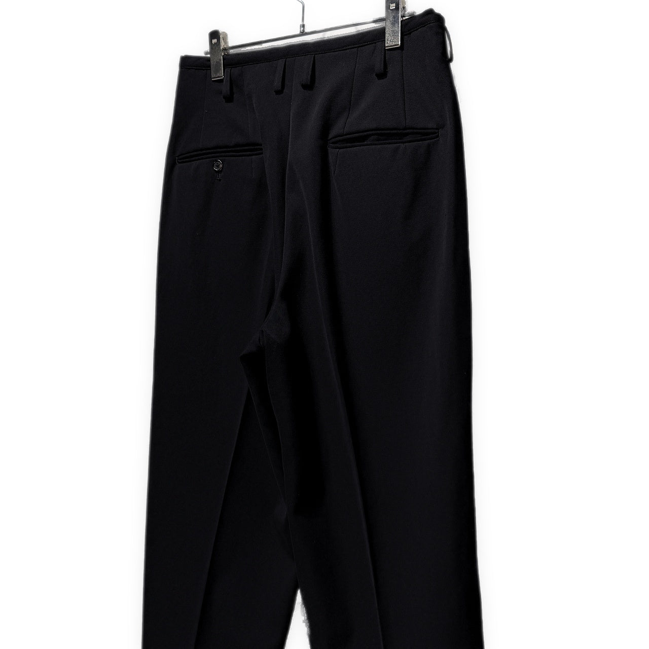 Y's for men ウールギャバジンサイドストライプ2タックワイドテーパードパンツ スラックス トラウザーズ Archive 90s Yohji Yamamoto Pour Homme ヨウジヤマモトプールオム ワイズフォーメン メンズ