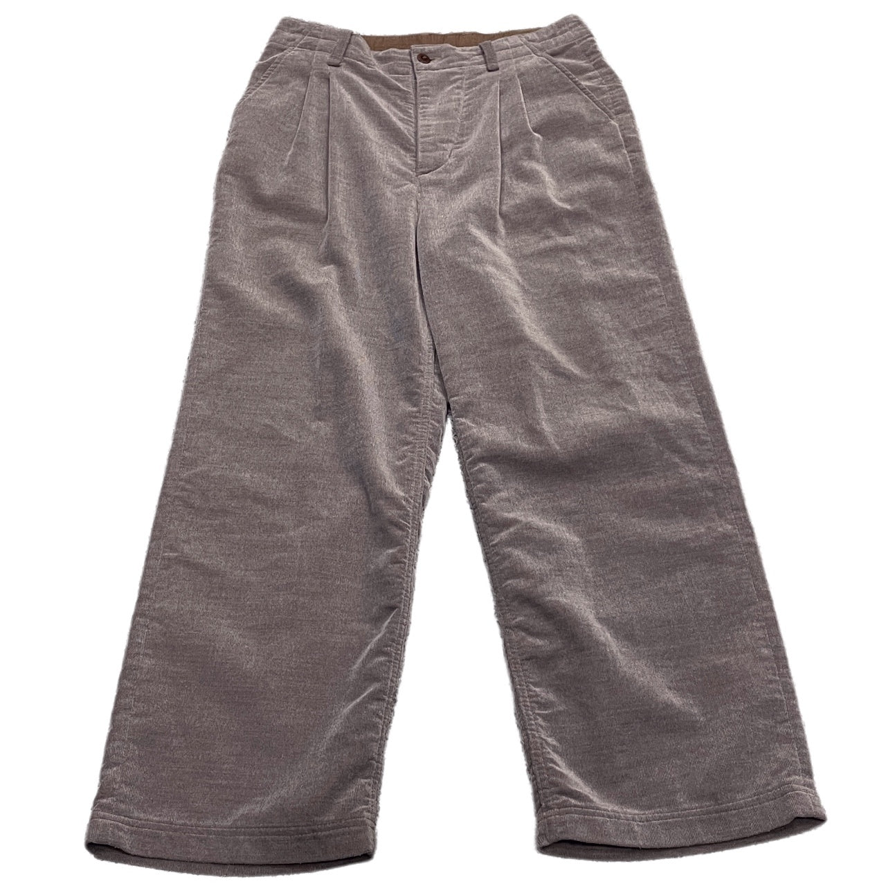 Iroquois 2タックワイドストレートコーデュロイパンツ ボトムス イロコイ メンズ