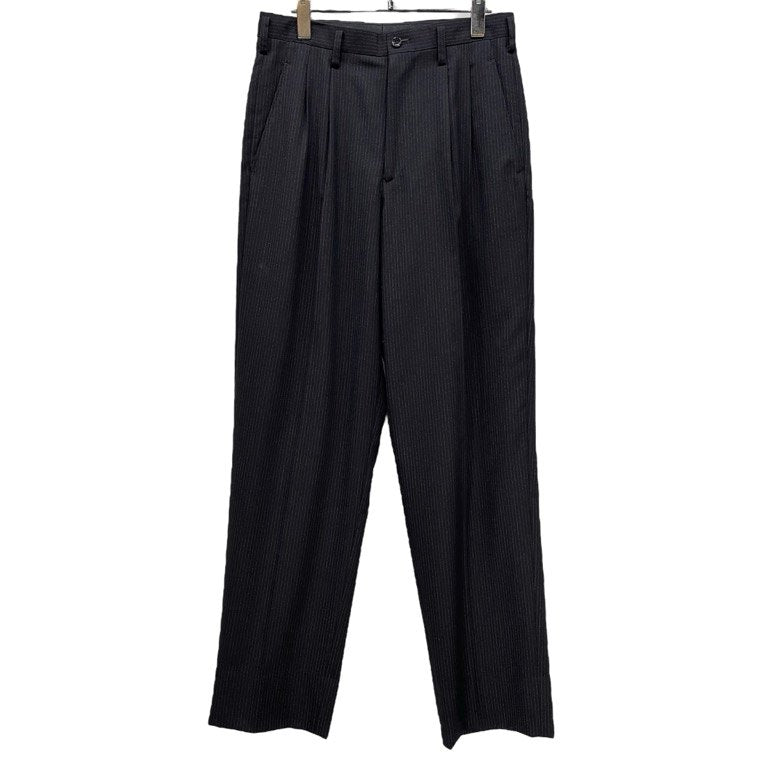 Y's for men ウールストライプセットアップスーツ Archive 3Bテーラードジャケット 2タックパンツ スラックス トラウザーズ Yohji Yamamoto Pour Homme ヨウジヤマモトプールオム ワイズフォーメン メンズ