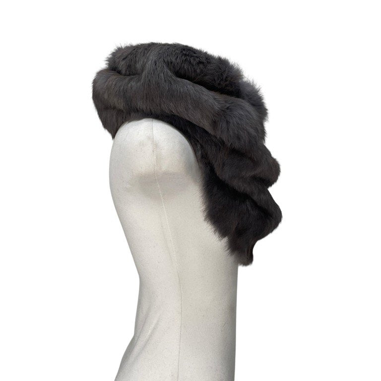 HELMUT LANG ラビットファーボリュームスヌード ネックウォーマー マフラー 服飾雑貨 ヘルムートラング レディース