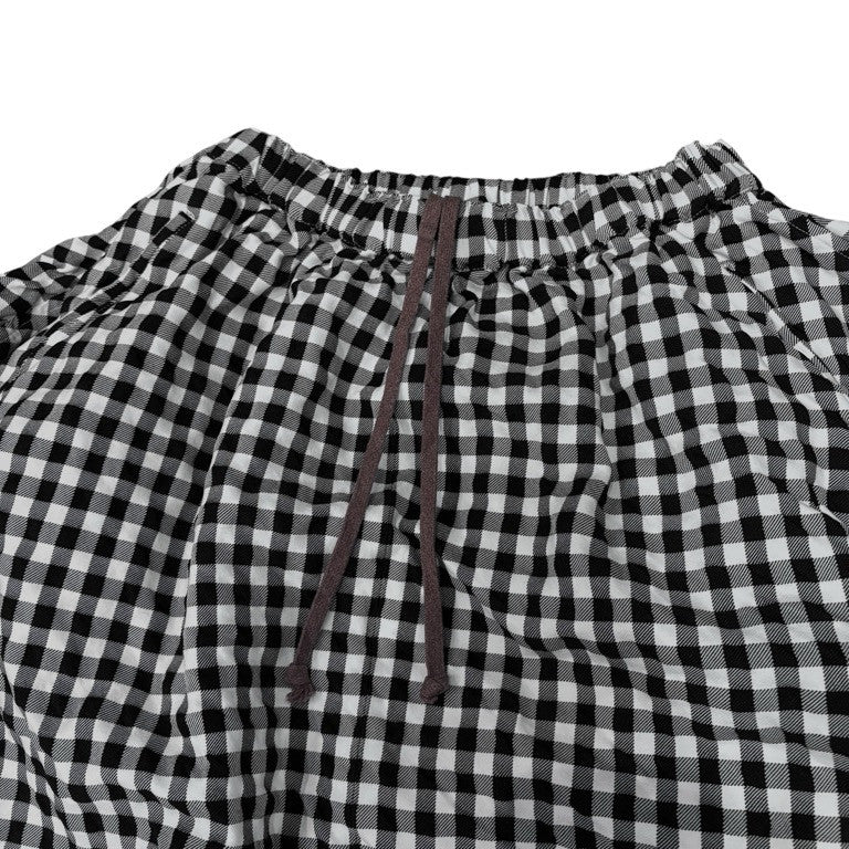 COMME des GARCONS COMME des GARCONS 13SS ギンガムチェックサルエルペンギンパンツ バルーン ボトムス ドローストリング コムコム コムデギャルソン レディース
