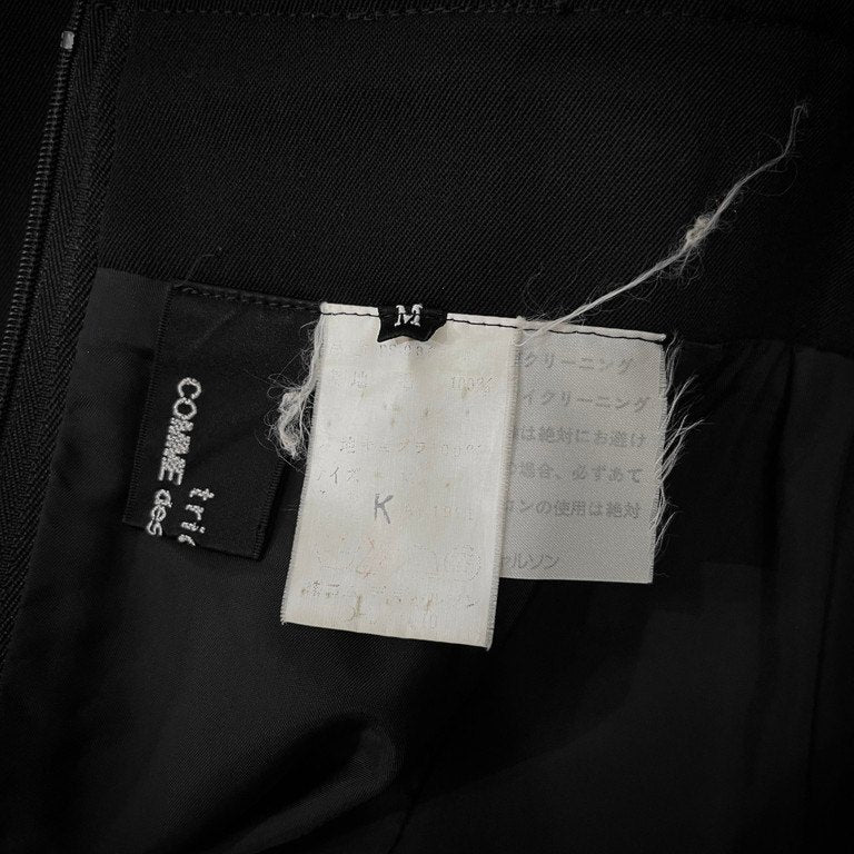 tricot COMME des GARCONS 91AW ウールギャバジンスリットロングタイトスカート ボトムス Archive 90s 初期 トリコ コムデギャルソン レディース