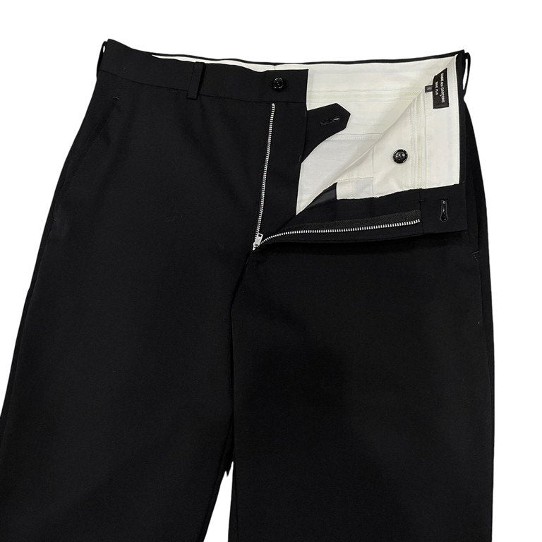 COMME des GARCONS HOMME PLUS 19SS ウールギャバジンツイストスラックス パンツ 捻れ ねじれ トラウザーズ Suit Comeback スーツカムバック Crazy Suits コムデギャルソンオムプリュス メンズ