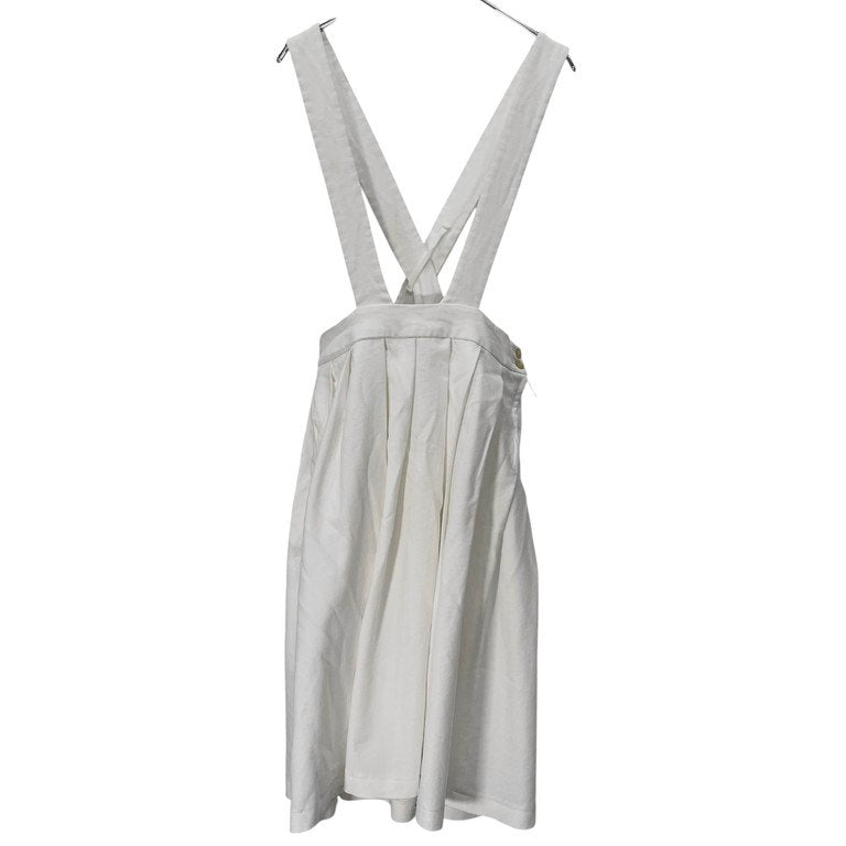 COMME des GARCONS GIRL 18SS ポリエステル縮絨プリーツサロペットスカート サスペンダー ボトムス パンツ コムデギャルソン ガール レディース
