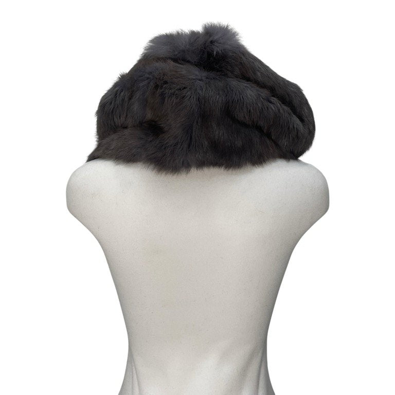 HELMUT LANG ラビットファーボリュームスヌード ネックウォーマー マフラー 服飾雑貨 ヘルムートラング レディース