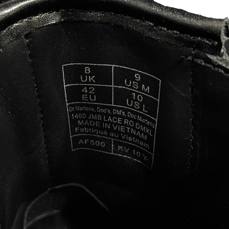 Rick Owens × Dr.Martens 1460 DMXL JUMBO LACE BOOT ボリュームソールサイドジップジャンボレースブーツ シューズ DM01D7810 5001