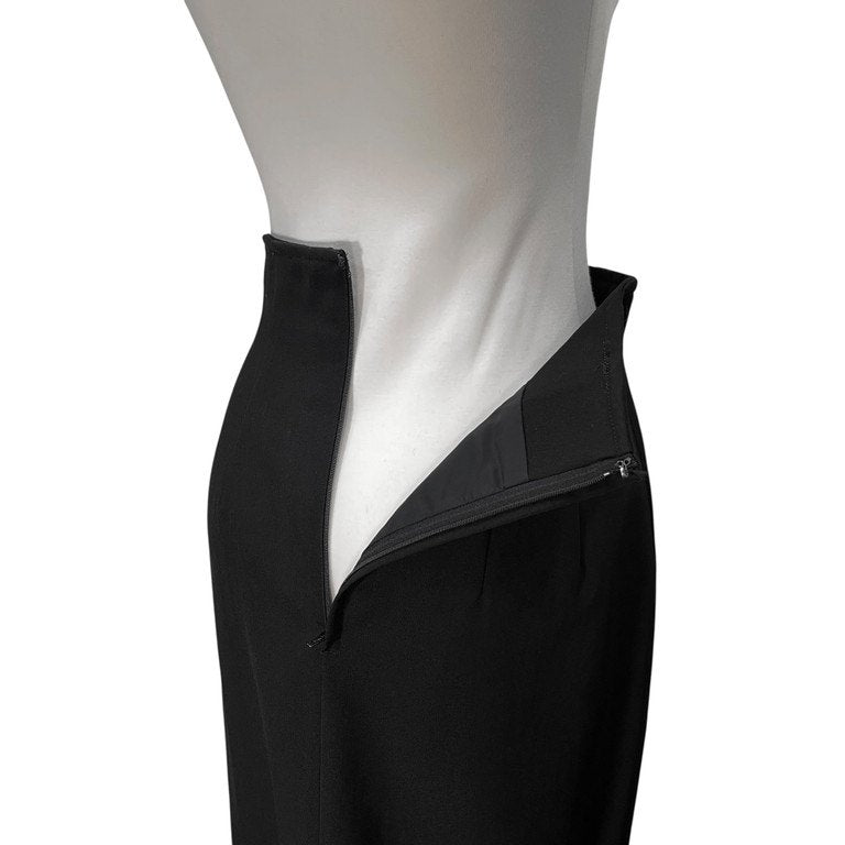 tricot COMME des GARCONS 91AW ウールギャバジンスリットロングタイトスカート ボトムス Archive 90s 初期 トリコ コムデギャルソン レディース