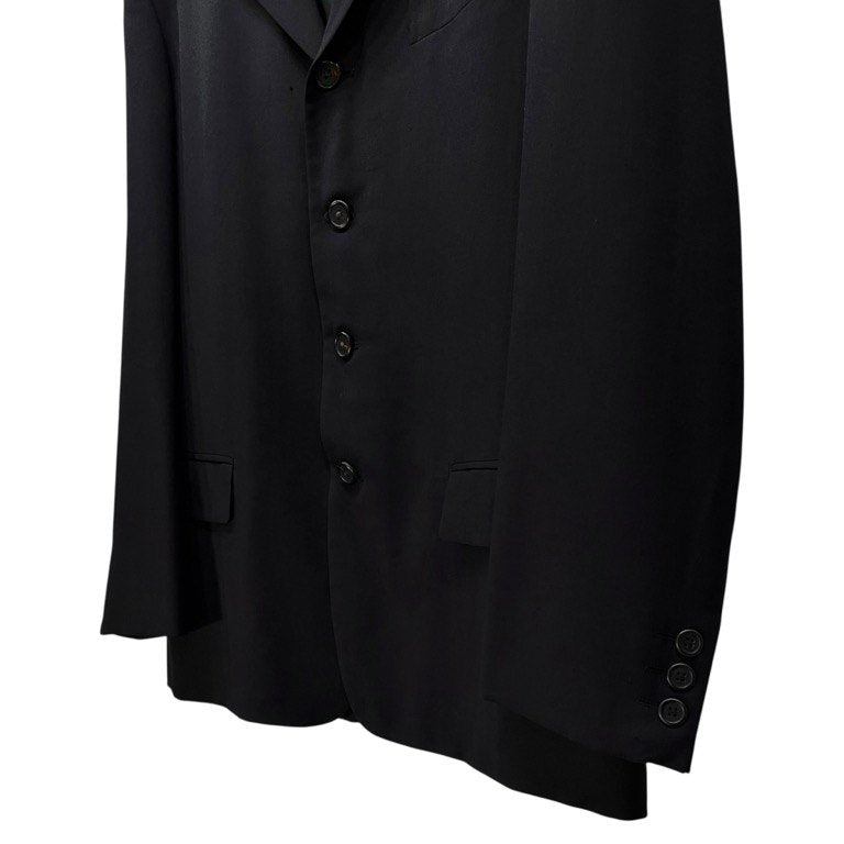 Y's for men ウールギャバジン4ボタンテーラードジャケット ブレザー ブルゾン コート アウター Archive 90s ヨウジヤマモトプールオム ワイズフォーメン メンズ