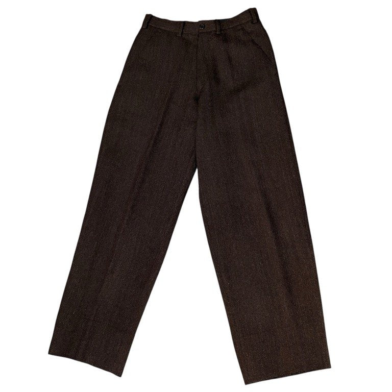 Y's for men ウールヘリンボーンツイードパンツ スラックス トラウザーズ Archive 70s 80s Yohji Yamamoto Pour Homme ワイズフォーメン ヨウジヤマモトプールオム メンズ